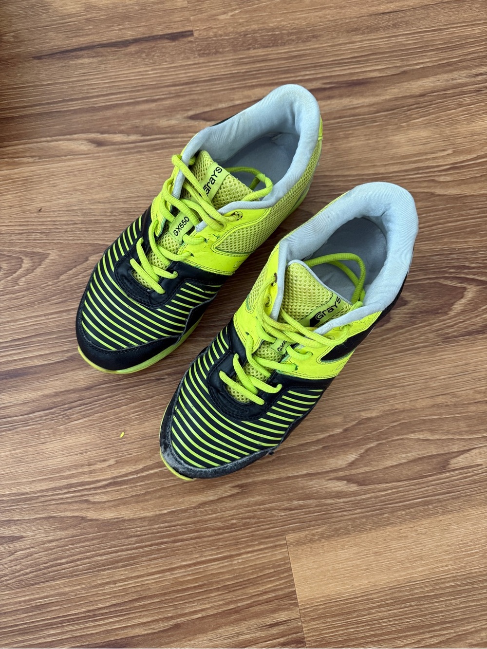 Grays - Men's 7.5 - Neon Yellow and Black Athletic Field Hockey Trainers